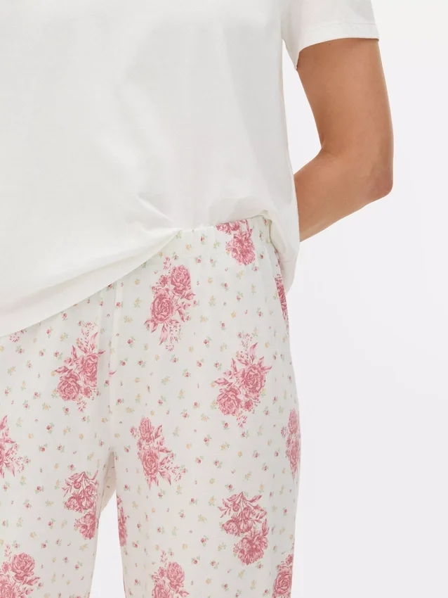 Pyjamasser med korte ærmer og print