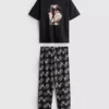 Pyjamasser med print af Buffy the Vampire Slayer