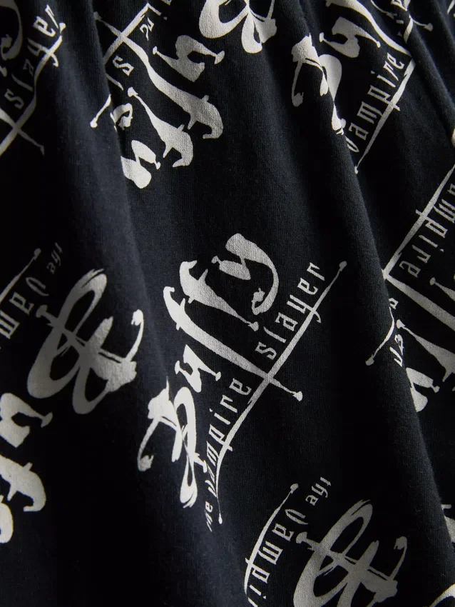 Pyjamasser med print af Buffy the Vampire Slayer