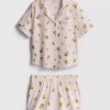 Pyjamasser med print i boyfriend-stil