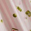 Pyjamasser med print i boyfriend-stil