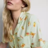 Pyjamasser med print i boyfriend-stil
