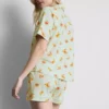 Pyjamasser med print i boyfriend-stil