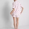 Pyjamasser med print i teddy-boyfriend-stil