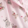 Pyjamasser med print i teddy-boyfriend-stil