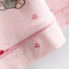 Pyjamasser med print i teddy-boyfriend-stil