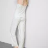 Pyjamasser med printet satin-sløjfe-cami