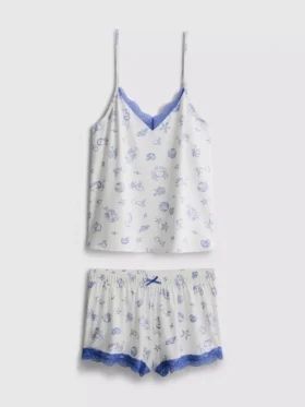 Pyjamasser med shorts og cami