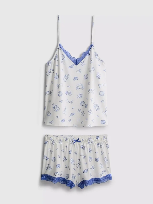 Pyjamasser med shorts og cami