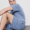 Pyjamasser med struktur og snøre