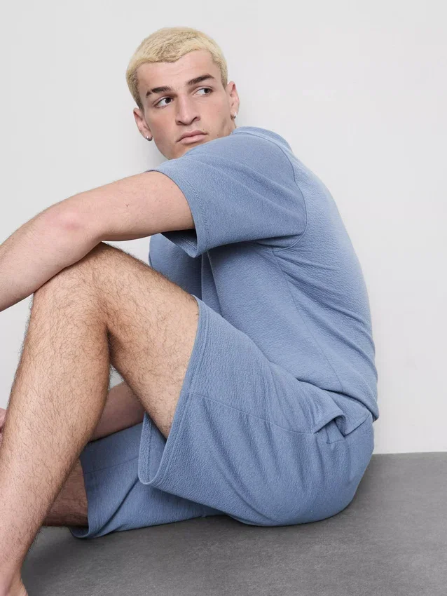 Pyjamasser med struktur og snøre