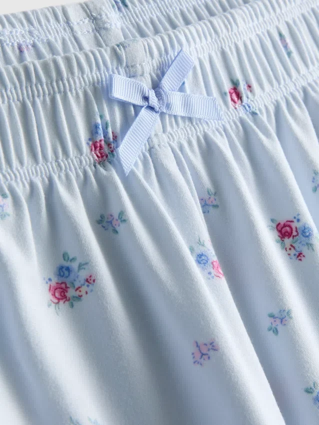Pyjamasser med trykt top og shorts