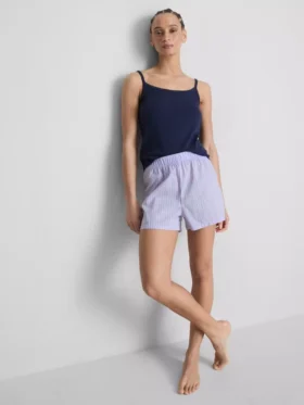 Pyjamasser-shorts i bomuld med print
