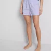 Pyjamasser-shorts i bomuld med print