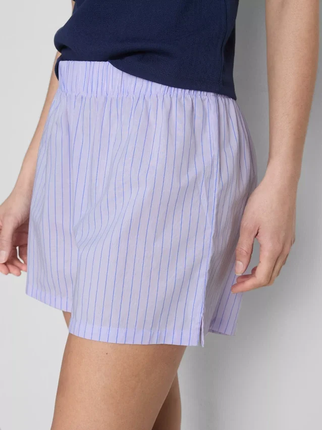 Pyjamasser-shorts i bomuld med print
