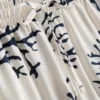 Pyjamasser-shorts med koralprint