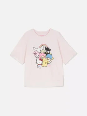 Pyjamastoppe med Hello Kitty og venner-motiv