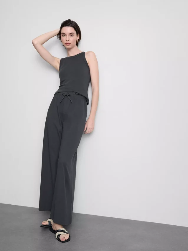 Racerback-tanktop i bomuld