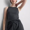 Racerback-tanktop i bomuld