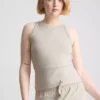 Racerback-tanktop i bomuld