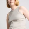 Racerback-tanktop i bomuld
