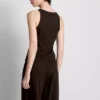 Racerback-tanktop i bomuld