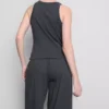 Racerback-tanktop i bomuld