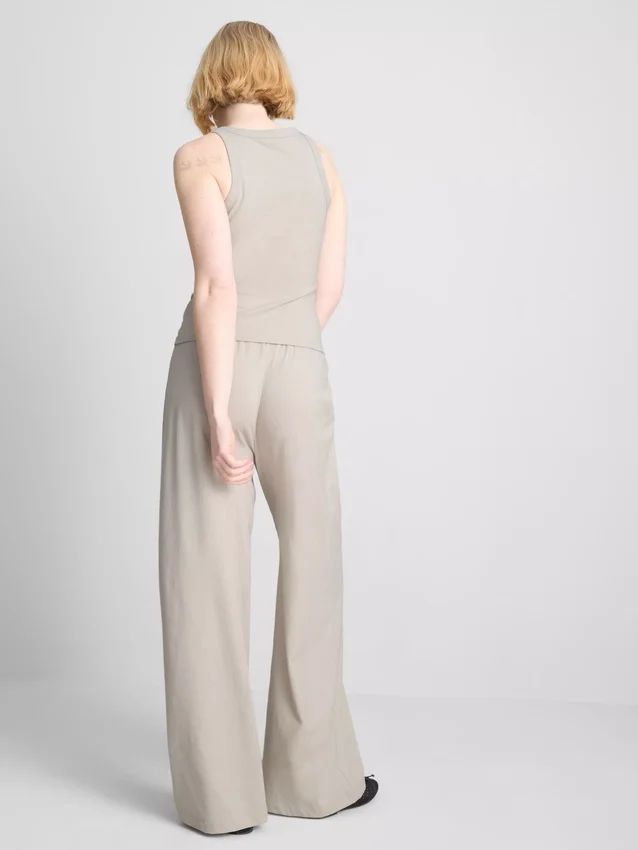 Racerback-tanktop i bomuld