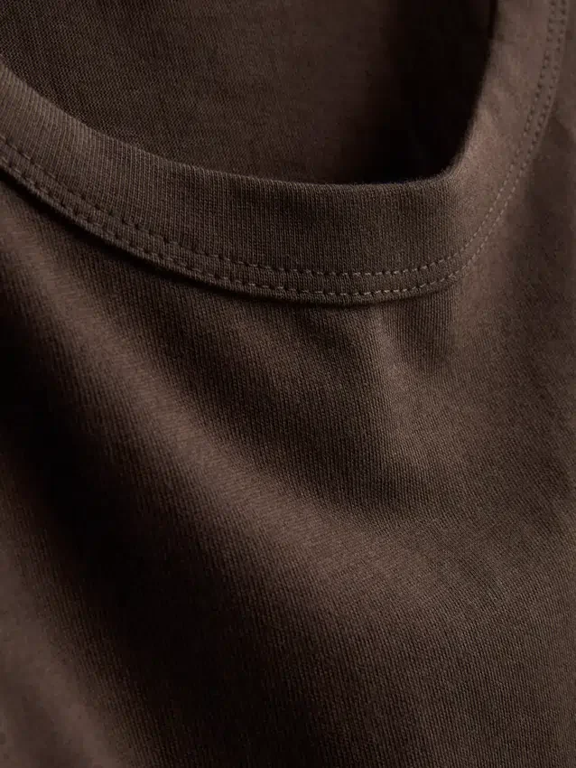 Racerback-tanktop i bomuld