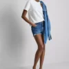 Revne denimshorts