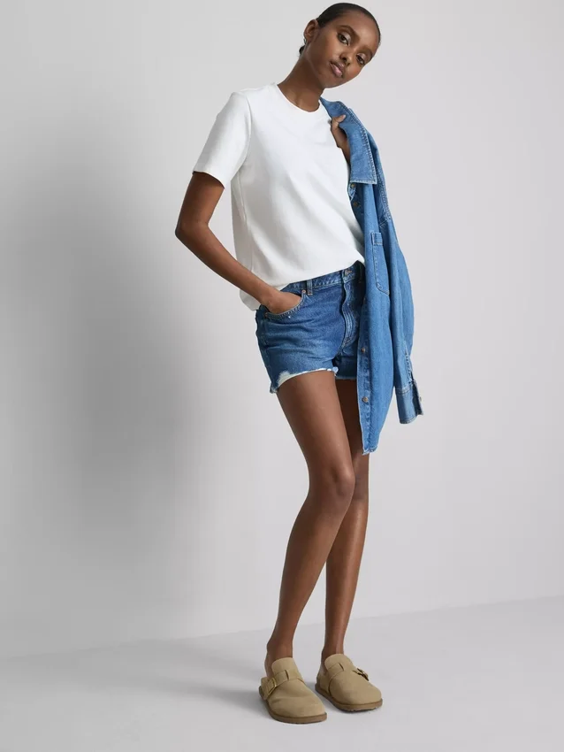 Revne denimshorts