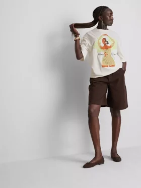 Reyna Noriega oversized bomuldst-shirt