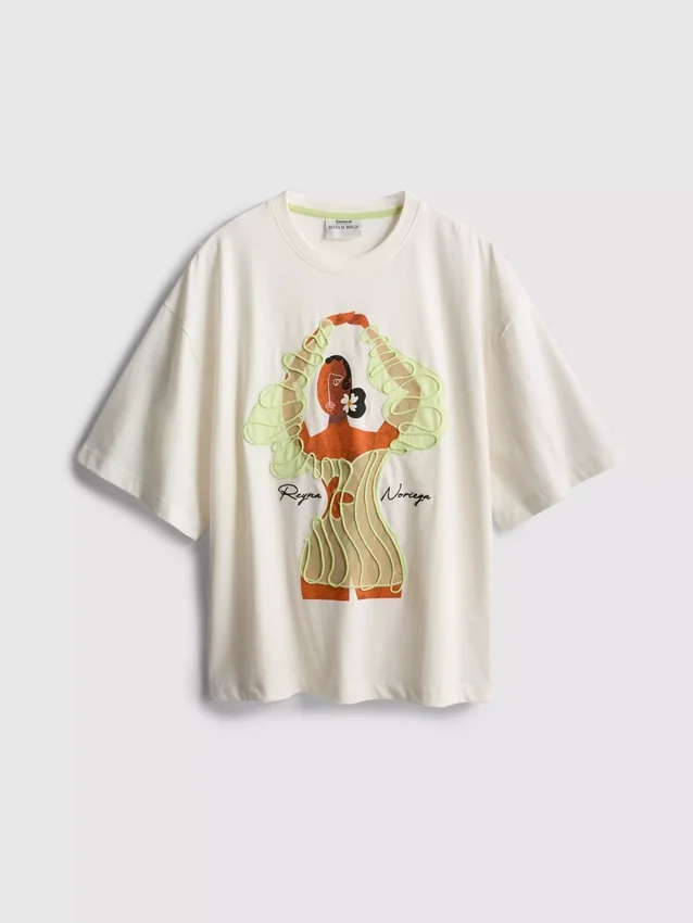 Reyna Noriega oversized bomuldst-shirt