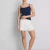 Ribbede pyjamasser-shorts i jersey