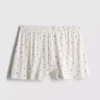 Ribbede pyjamasser-shorts i jersey