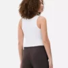 Ribbet tanktop med racerryg