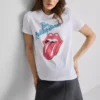 Rolling Stones-T-shirt i bomuld med grafisk print