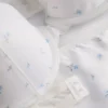Sæt med push-up-undertøj i satin med blomsterprint