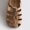 Sandaler i gennemsigtig plast