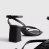 Sandaler med bred pasform og blokhæl