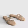 Sandaler med remme og strass