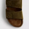 Sandaler med to remme og tyk sål