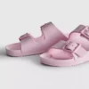 Sandaler med tykke remme og dobbelt spænde
