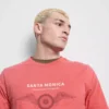 Santa Monica kortærmet T-shirt