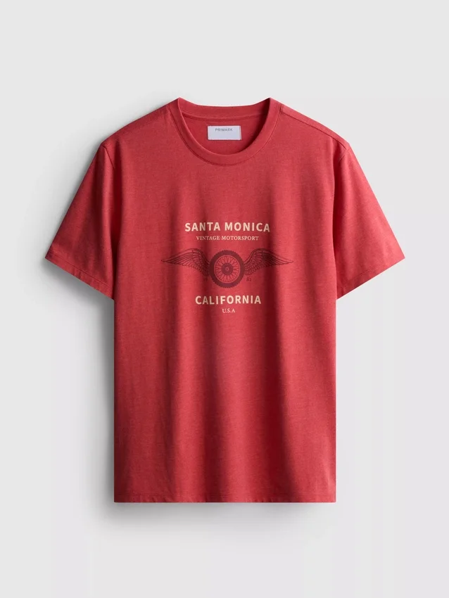 Santa Monica kortærmet T-shirt