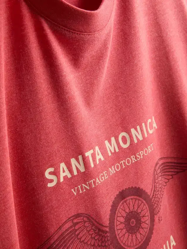 Santa Monica kortærmet T-shirt