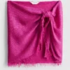 Sarong med pailletter og kvaster