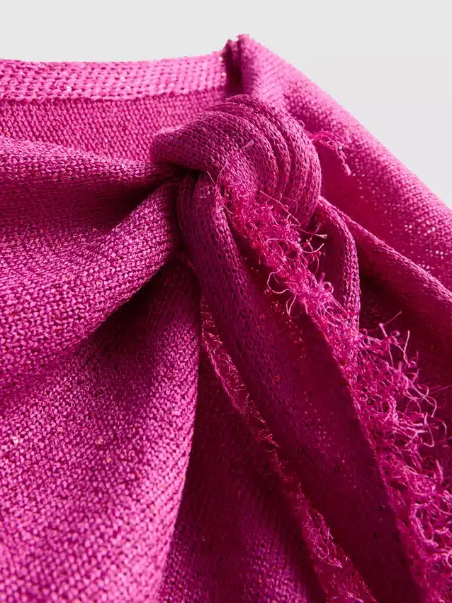 Sarong med pailletter og kvaster