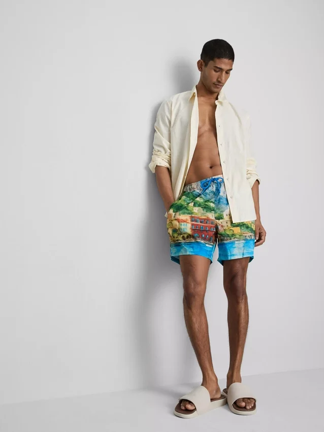 Sceniske badeshorts