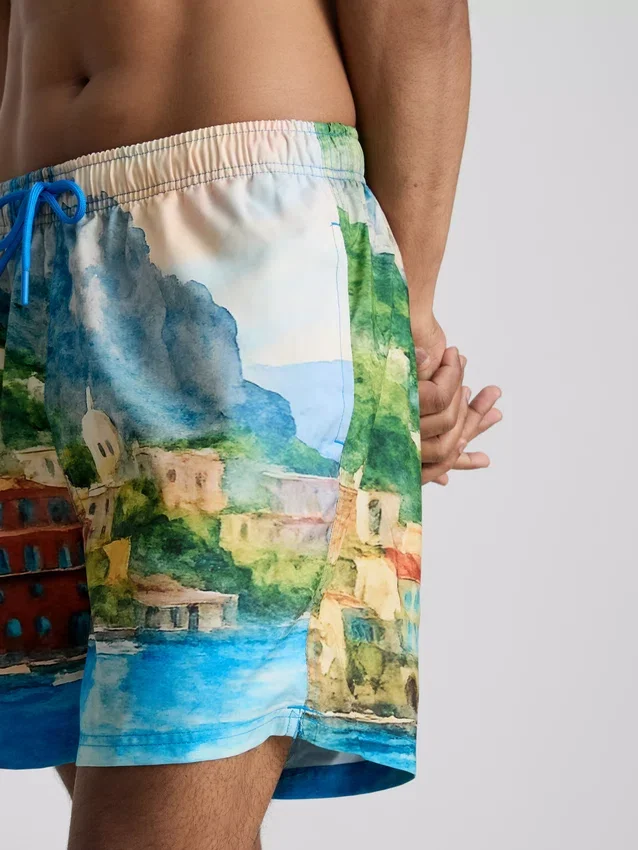 Sceniske badeshorts